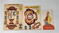 KELLOGG'S HOWDY DOODY CEREAL BOX CUT-OUTS