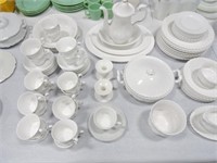 Royal Albert set of white china, 86 pcs,