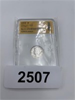 1935-P Mercury Dime