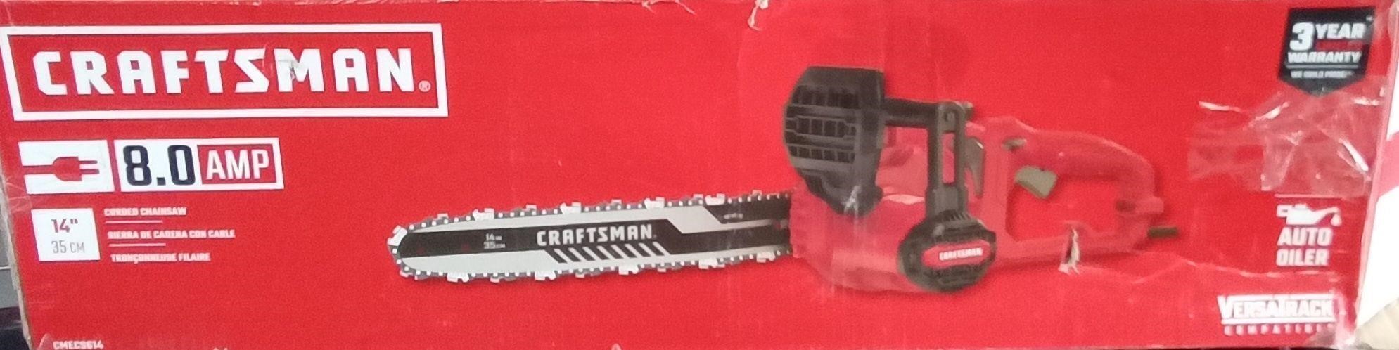 Craftsman 8amp 14" Chainsaw