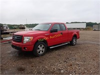2010 Ford F150 Extended cab pickup truck - VUT *