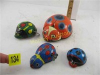 METAL LADYBUGS