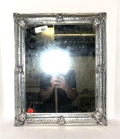 Heavy Metal Framed Wall Mirror