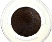 1798/7 Draped Bust Large Cent PCGS VF20