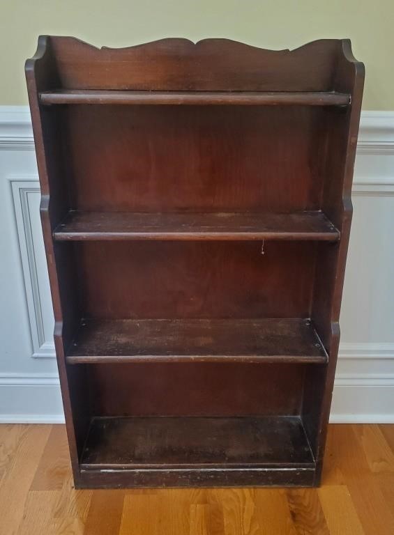 Mahogany Vintage Bookshelf