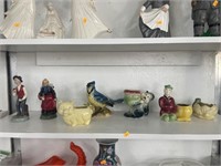 Vintage  pottery figures