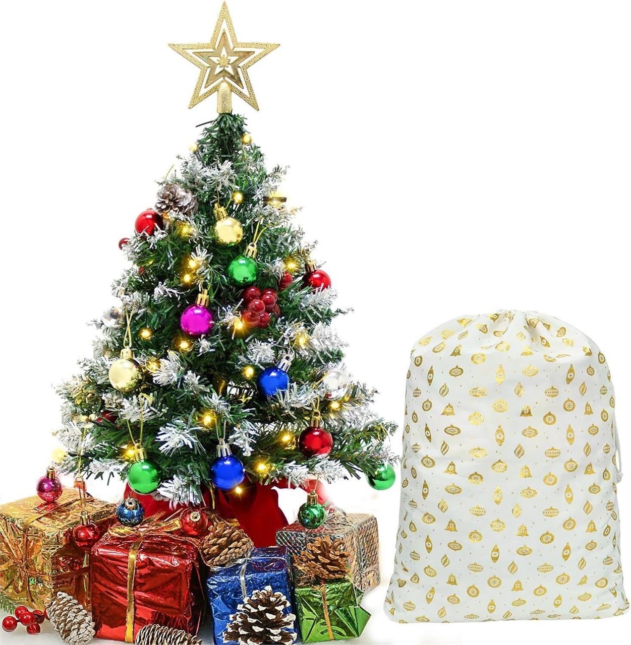 24" Prelit Tabletop Christmas Tree