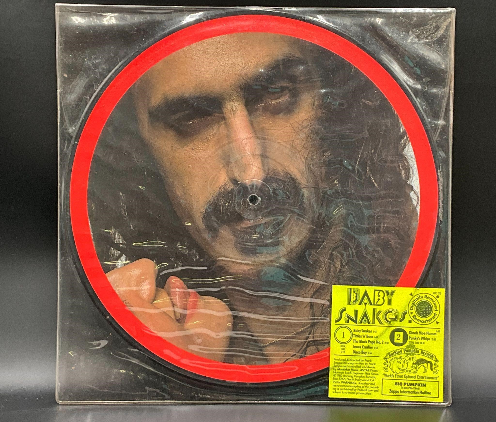 1986 Frank Zappa "Baby Snakes" Picture Disc LP