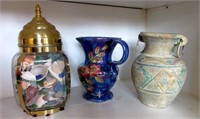 Lot of 3 Decorative Vases
