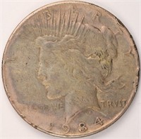 1934-S Peace Dollar - Better Date