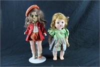 Vintage German Doll & Unmarked Collectible Dolls
