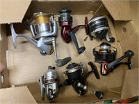 OPEN & CLOSED FACE FISHING REELS