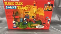1983 Magic Talk Smurfs Village