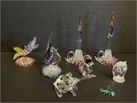 Hand Blown Glass Figures