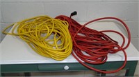 (2) 100 ft Heavy Duty Extension Cords