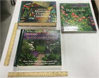 3 gardening books