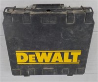18v DeWalt battery powered drill in case.