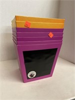 7 ct. - Decorative Boxes with Chalkboards