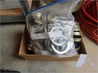 Box Full of Metal Canning Rings