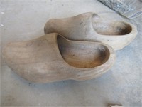 Pair of Wooden Shoes