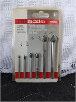 Drill master Glass and Tile Bit Set