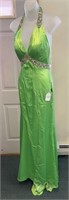 Lime Night Moves Dress Sz 4