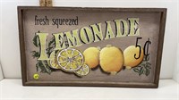 20X11 FRESH SQUEEZED LEMONADE SIGN