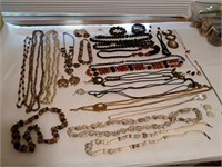 Costume jewelry - beads and shells