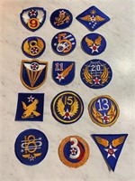 Vintage Military Patch Lot Air Force