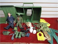 Vintage 12" GI Joe Figures and accessories