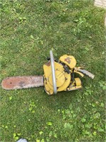 Clinton antique chainsaw