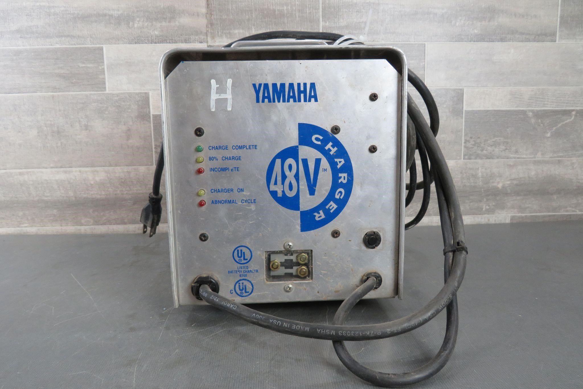 YAMAHA 48V GOLF CART CHARGER FOR YAMAHA CART