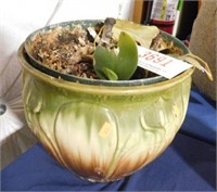 Lot # 3691 - Weller Pottery glazed 12” planter