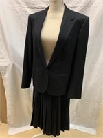 Vintage Burberry Women's Skirt Suit