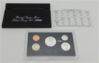 1992 U.S. Mint Silver Proof Set