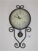 Metal Decor Wall Clock