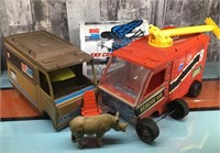 Vtg. Big Jim toys & parts