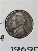 1969-D Jefferson Nickel