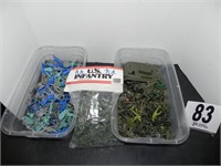 HUGE Assortment of Mini Army Men Figures