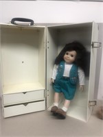 Girl Scout doll with doll box