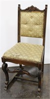 Victorian Wood Parlor Chair