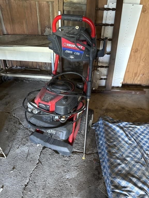 Troy -Bilt power washer