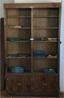 Large Bookcase w/ Cabinets