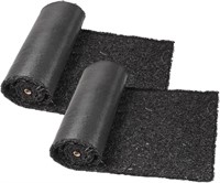 2 Pack Rubber Mulch Mat 8'x2' for Landscaping