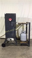 Propane Smoker on Cart by Great Outdoors