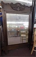Large Antique Mirror 6 Ft Tall