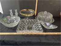 Crystal & glass lot