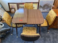 Vintage Dining Table & Chairs