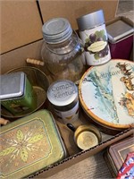 Box of tins and more