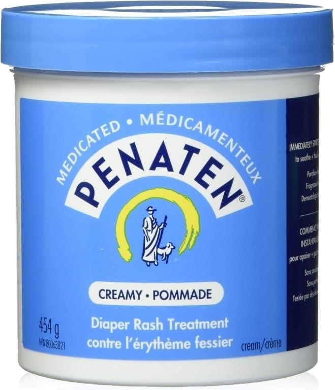 Penaten Medicated Diaper Rash Cream  454g